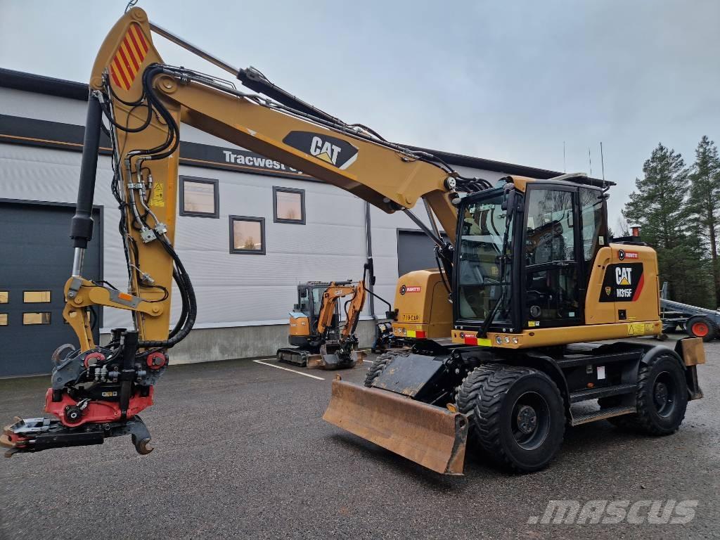CAT M 315 F Ratiniai ekskavatoriai
