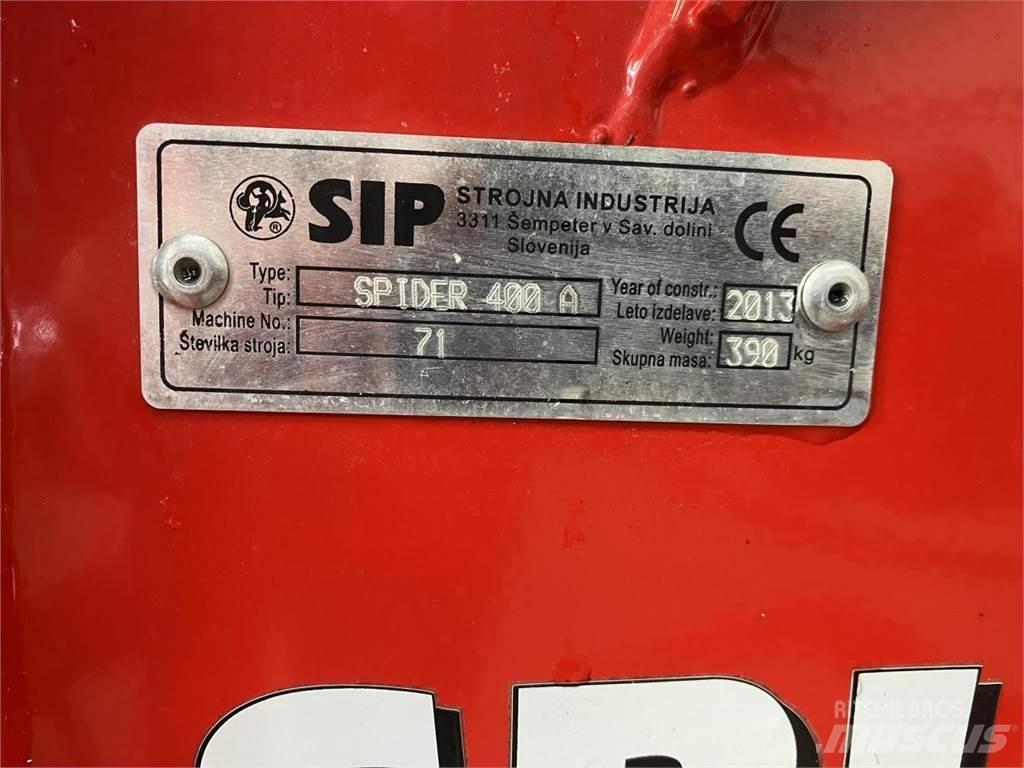 SIP Spider 400A Šieno grėbliai ir vartytuvai