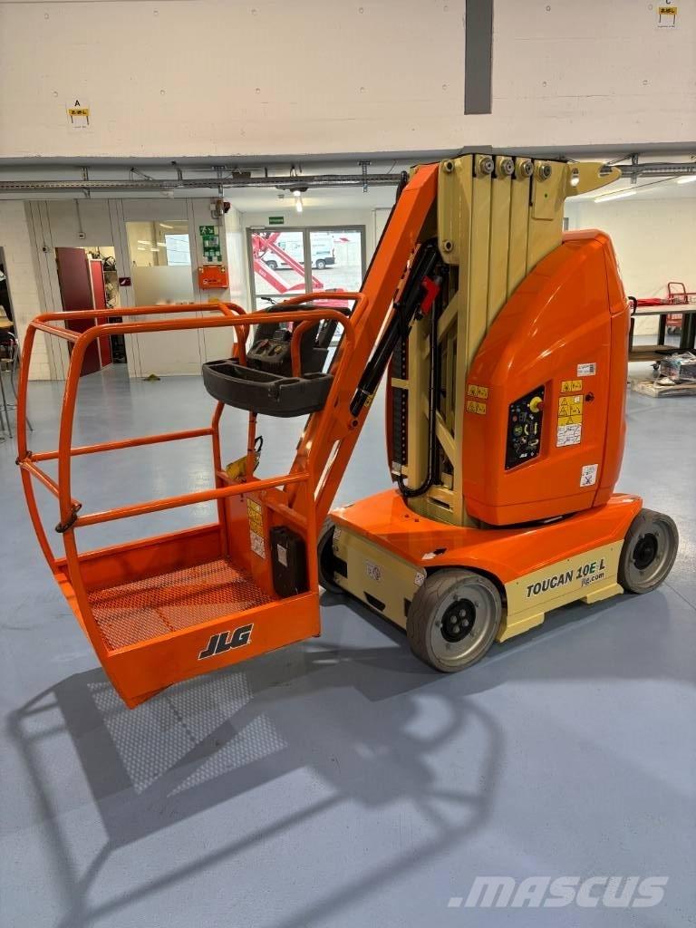 JLG Toucan 10 EL Vertikalūs stiebiniai keltuvai