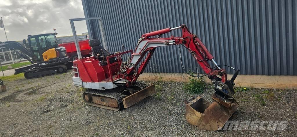 Yanmar B 12 Mini ekskavatoriai < 7 t