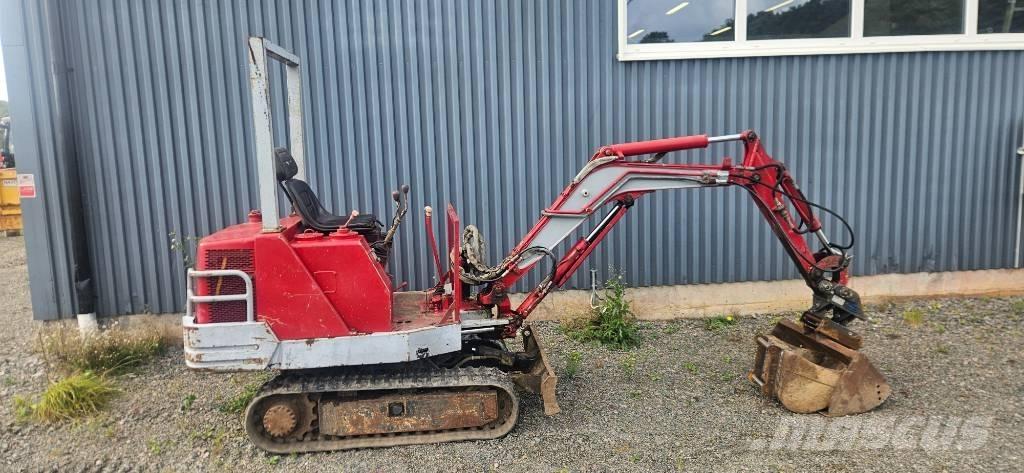 Yanmar B 12 Mini ekskavatoriai < 7 t