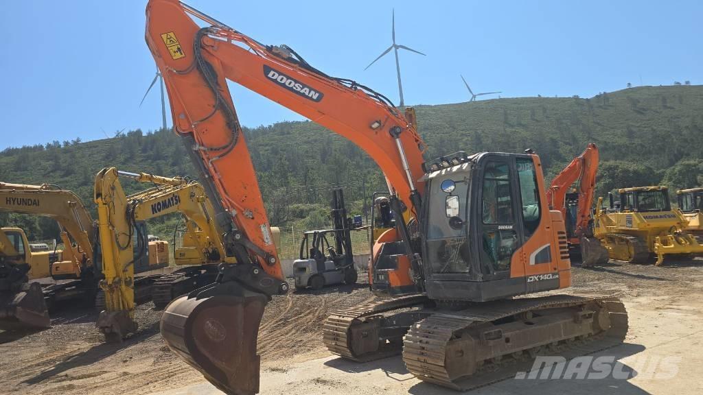 Doosan DX140LCR-5 Vikšriniai ekskavatoriai