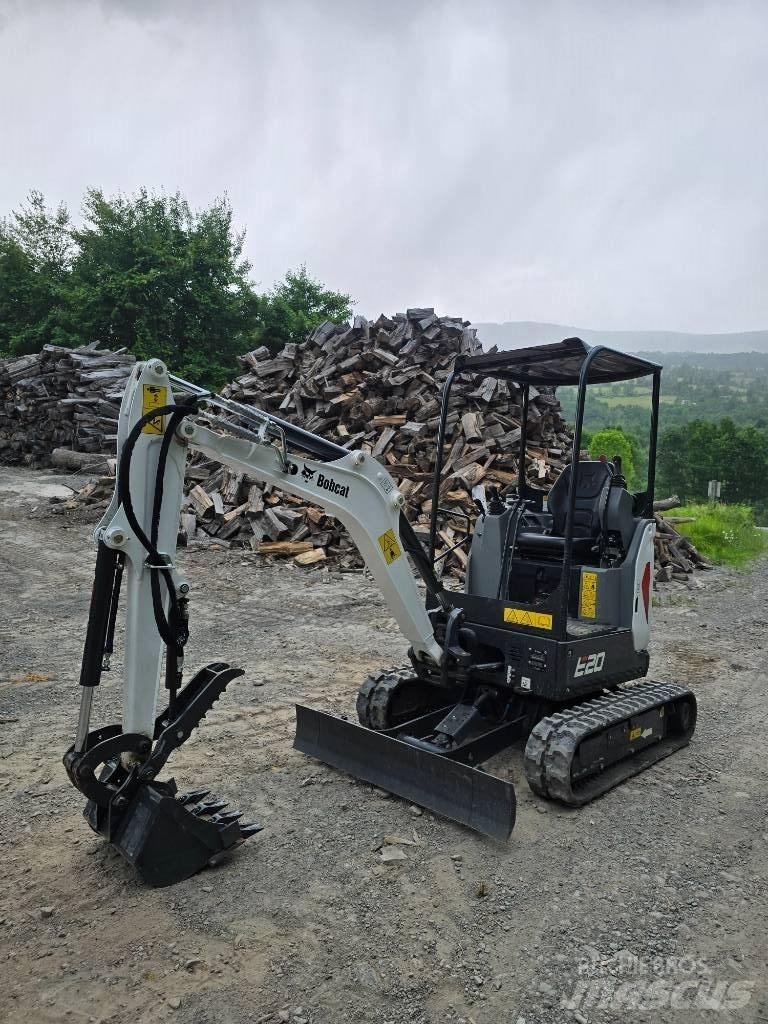 Bobcat E 20 Mini ekskavatoriai < 7 t