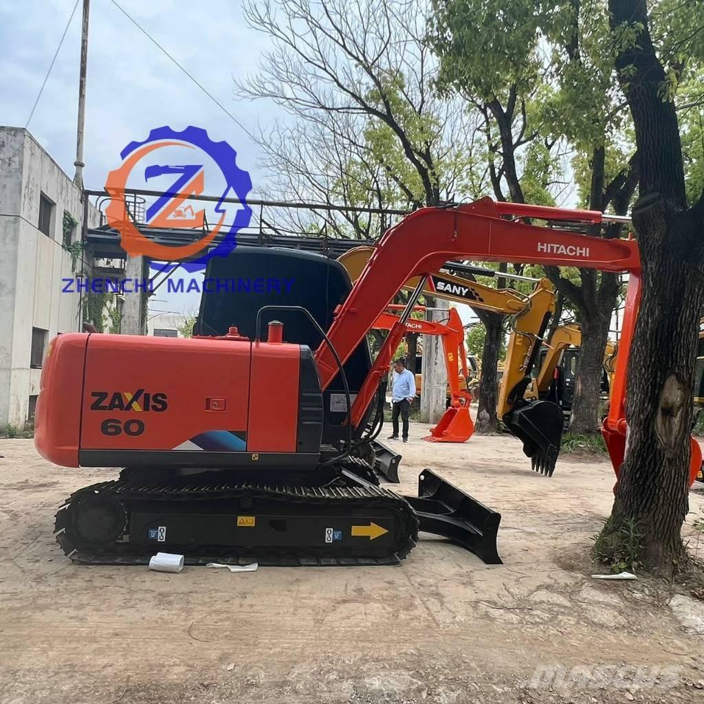 Hitachi ZX 60 Mini ekskavatoriai < 7 t
