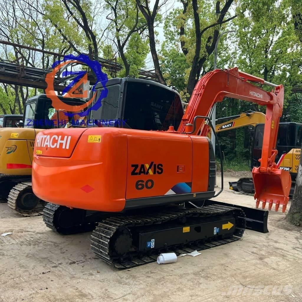 Hitachi ZX 60 Mini ekskavatoriai < 7 t