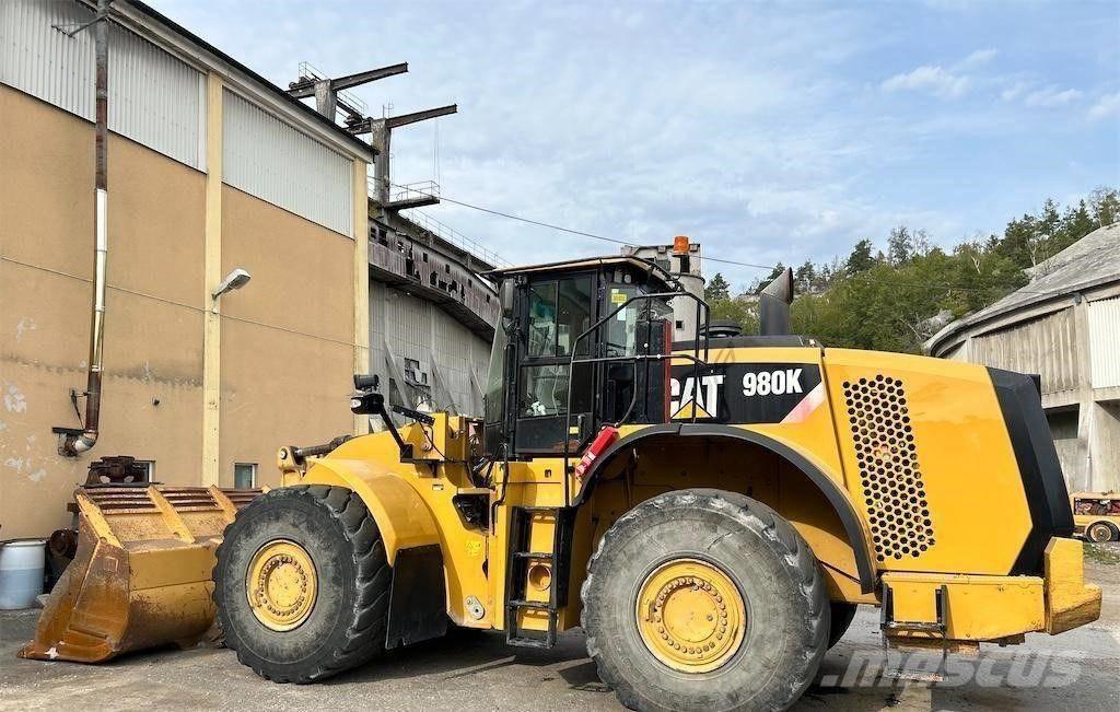 CAT 980 K Naudoti ratiniai krautuvai