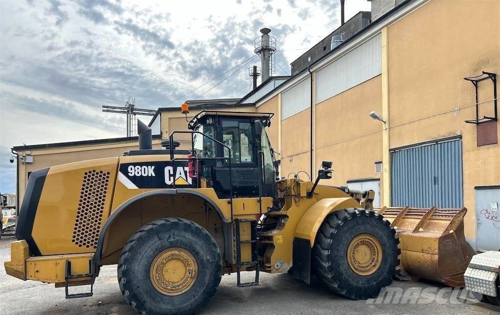 CAT 980 K Naudoti ratiniai krautuvai