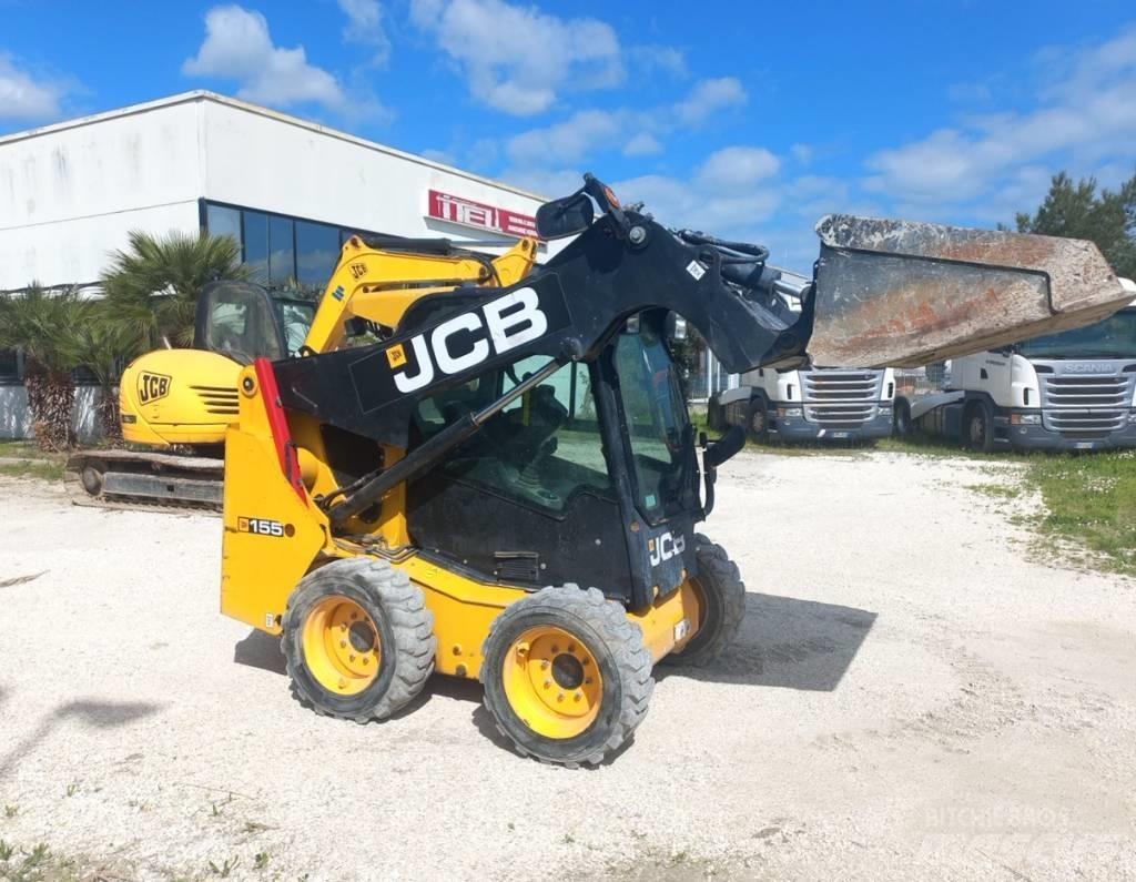JCB 155 Krautuvai su šoniniu pasukimu
