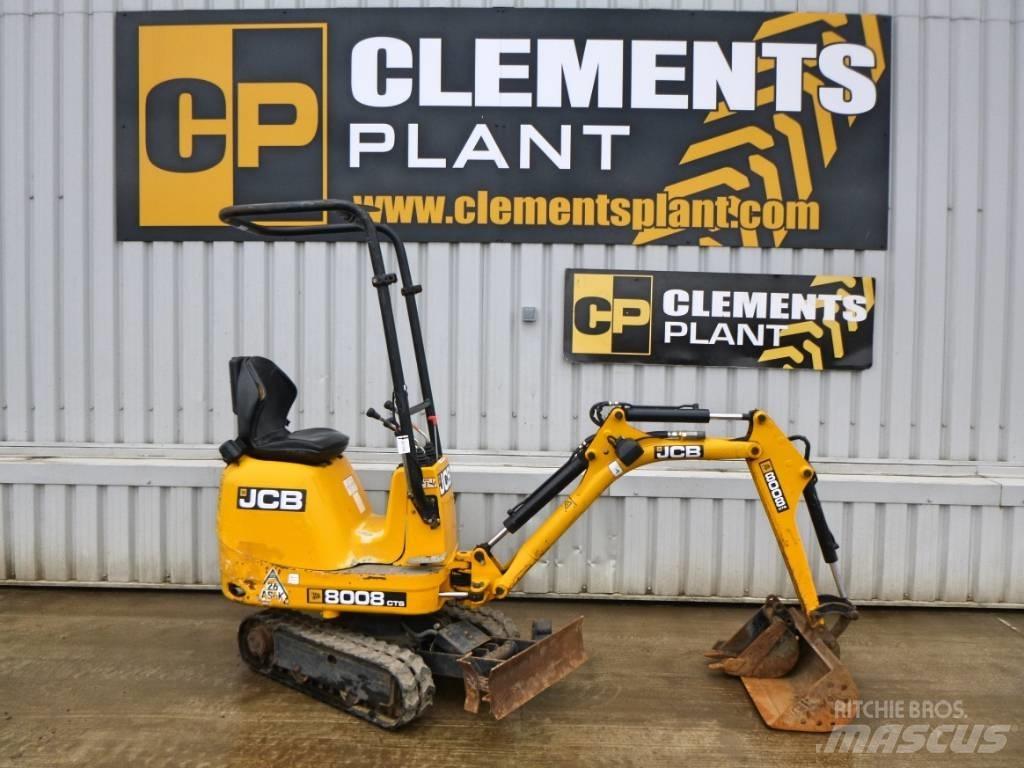 JCB 8008 CTS Mini ekskavatoriai < 7 t