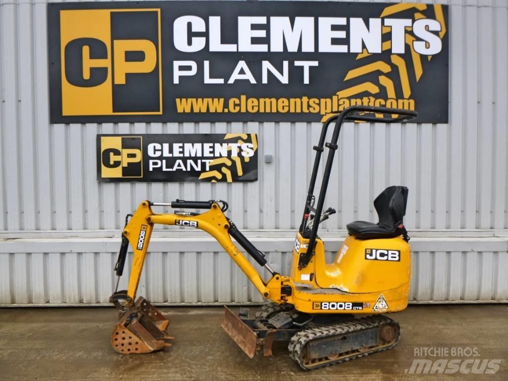 JCB 8008 CTS Mini ekskavatoriai < 7 t