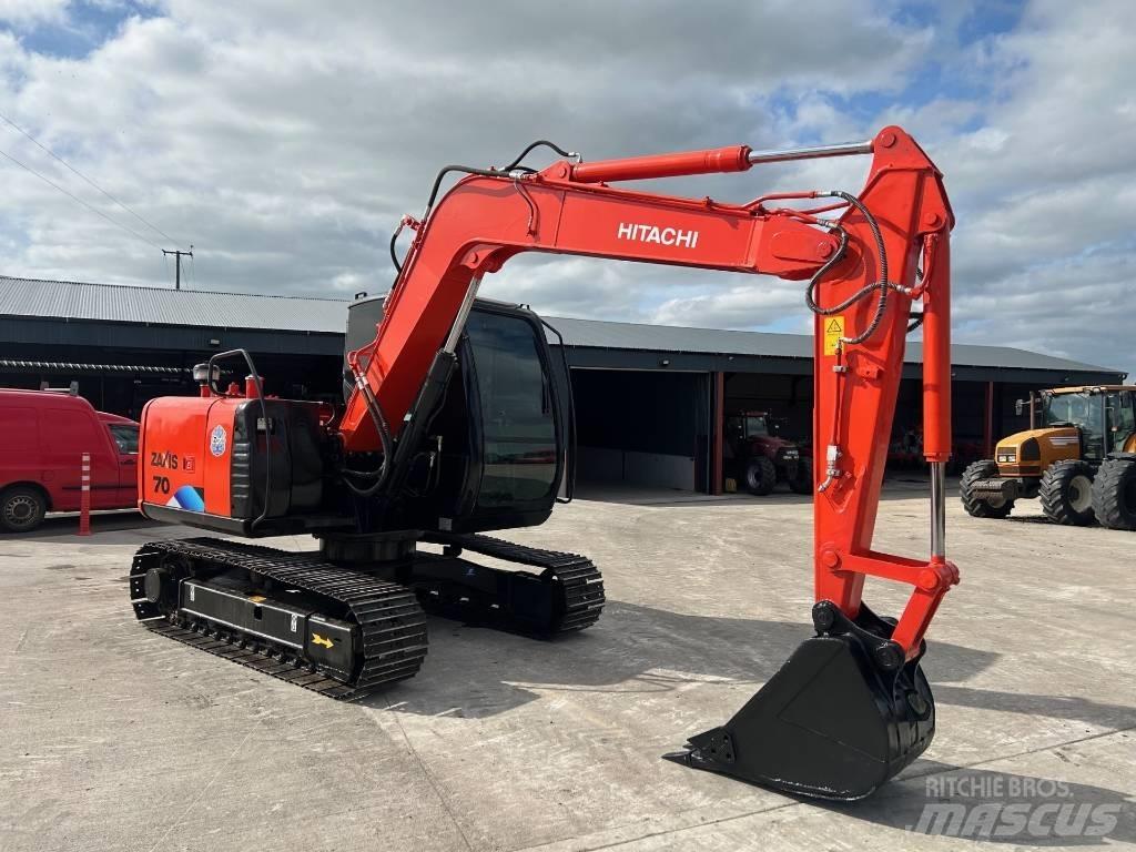 Hitachi Zaxis 70 Vikšriniai ekskavatoriai