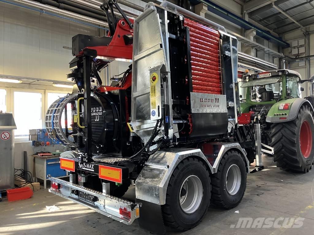 Mus-Max WT 11 Z Medienos smulkintuvai