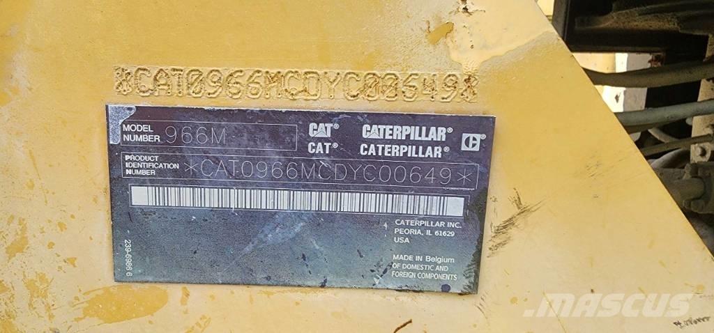 CAT 966 M Naudoti ratiniai krautuvai