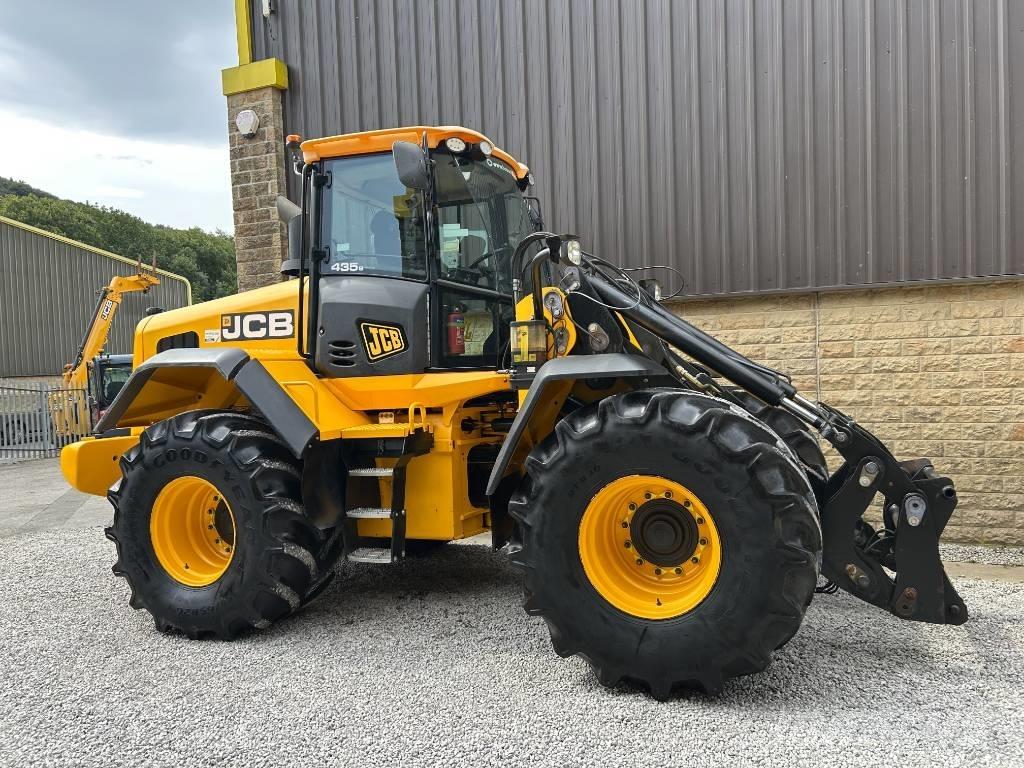 JCB 435S Naudoti ratiniai krautuvai