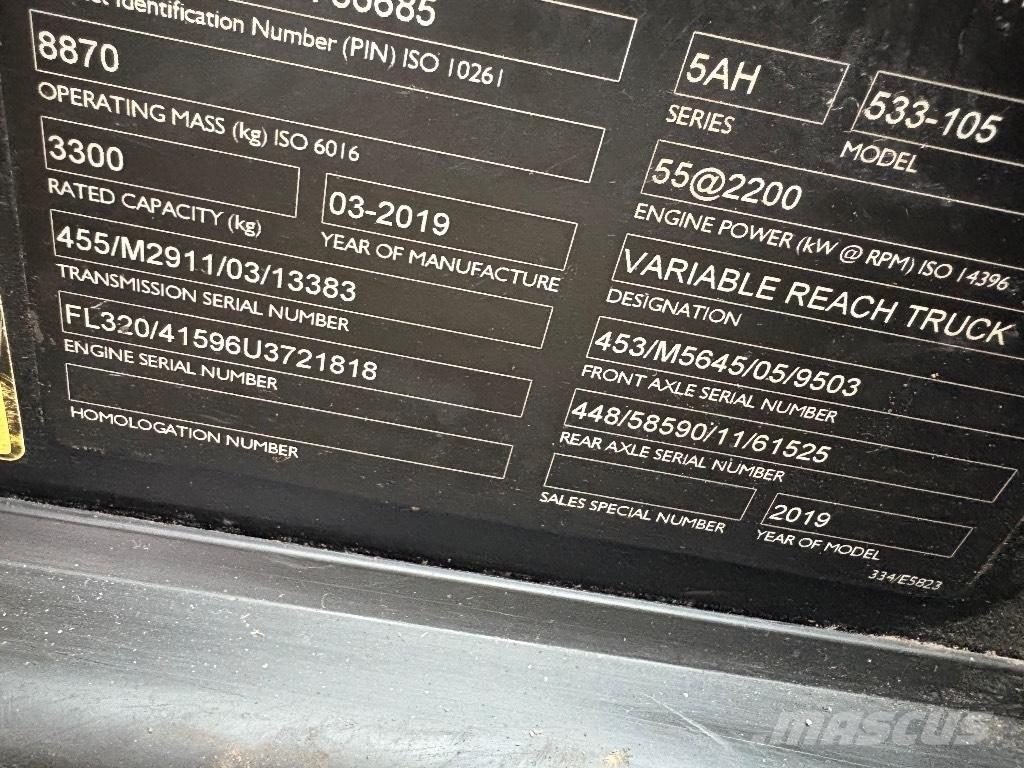 JCB 533-105 Teleskopiniai krautuvai