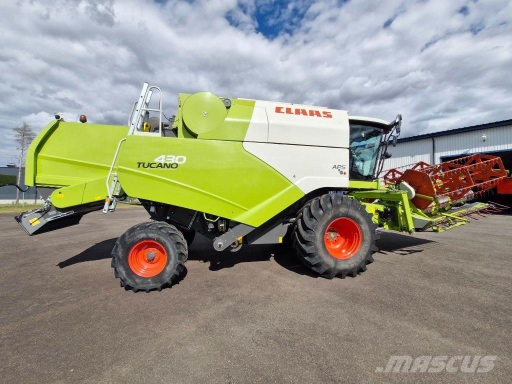 CLAAS Tucano 430 Derliaus nuėmimo kombainai
