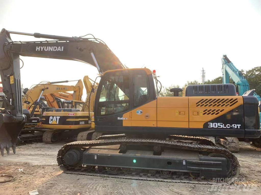 Hyundai 305LC-9T Vikšriniai ekskavatoriai