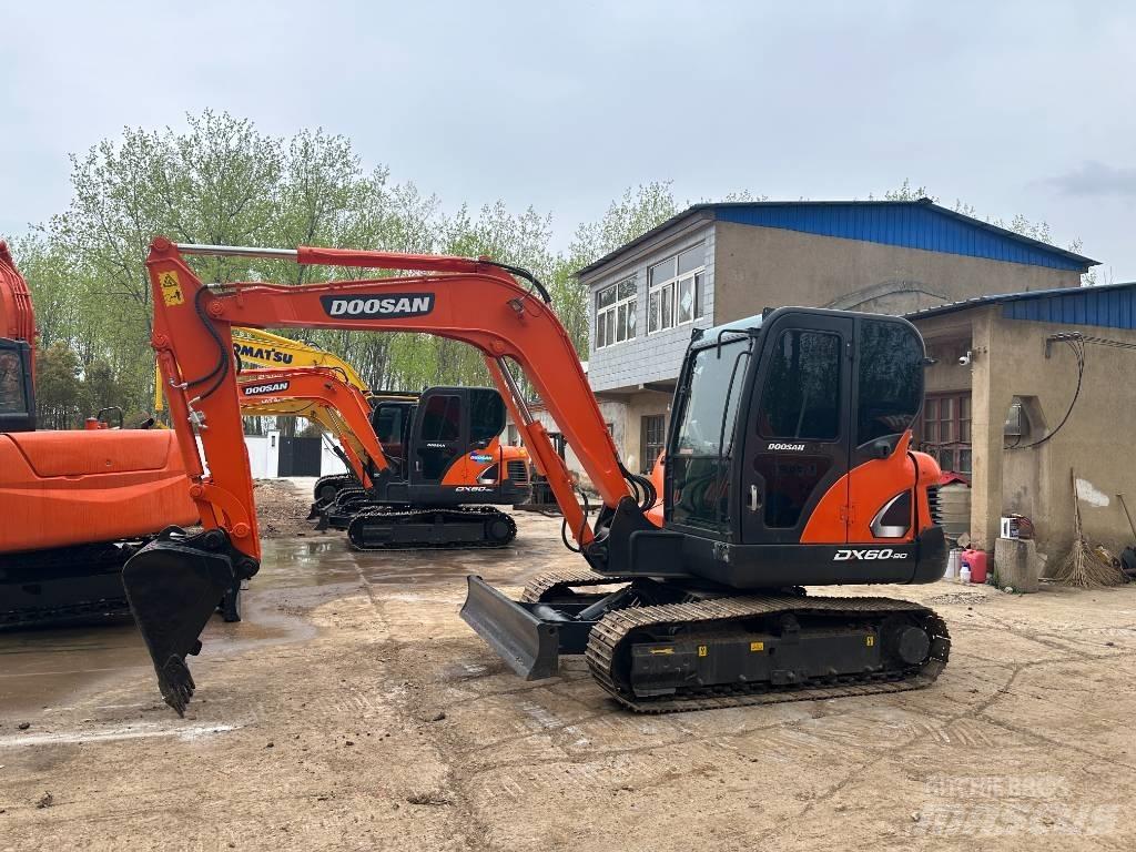 Doosan DX 60 Mini ekskavatoriai < 7 t
