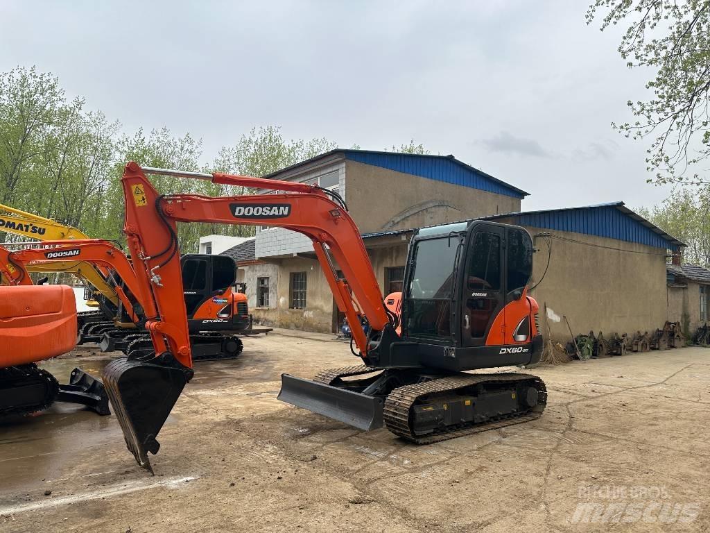 Doosan DX 60 Mini ekskavatoriai < 7 t
