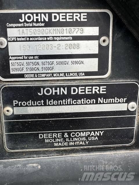 John Deere 5090 GN Traktoriai