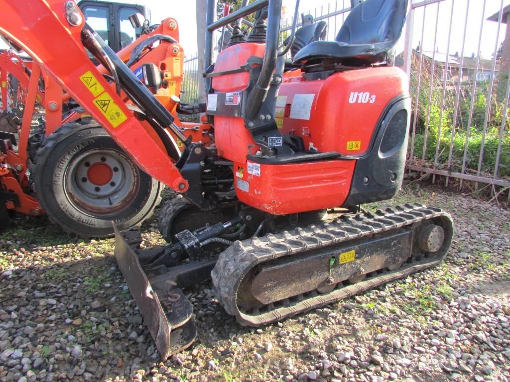 Kubota U 10-3 Mini ekskavatoriai < 7 t