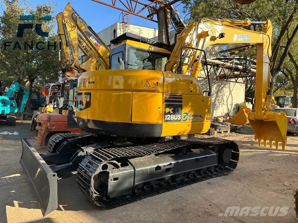 Komatsu PC 128 US Vikšriniai ekskavatoriai