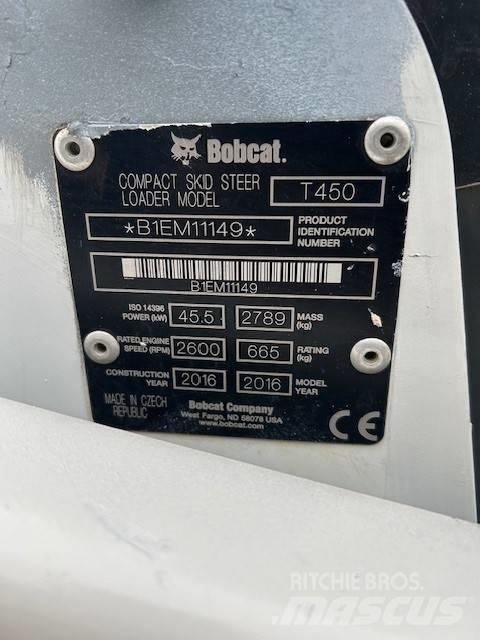 Bobcat T 450 Krautuvai su šoniniu pasukimu