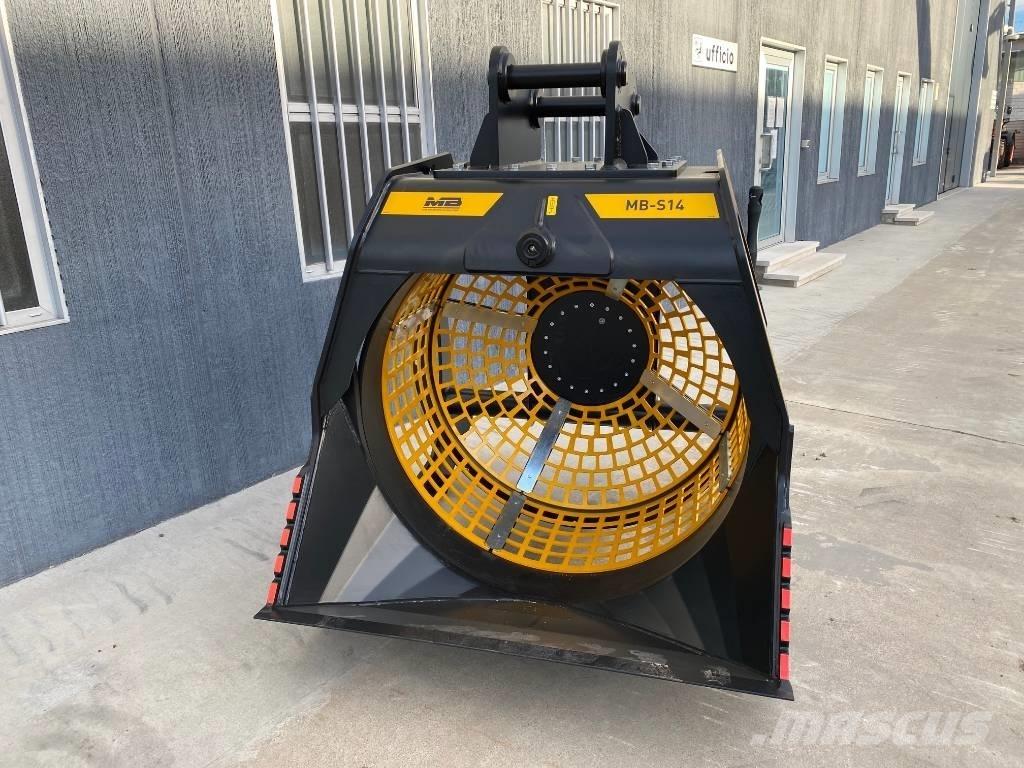 MB Crusher MB-S14 S4 Kiti priedai ir komponentai
