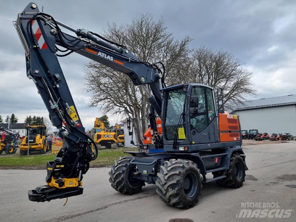 Atlas 185W blue Ratiniai ekskavatoriai