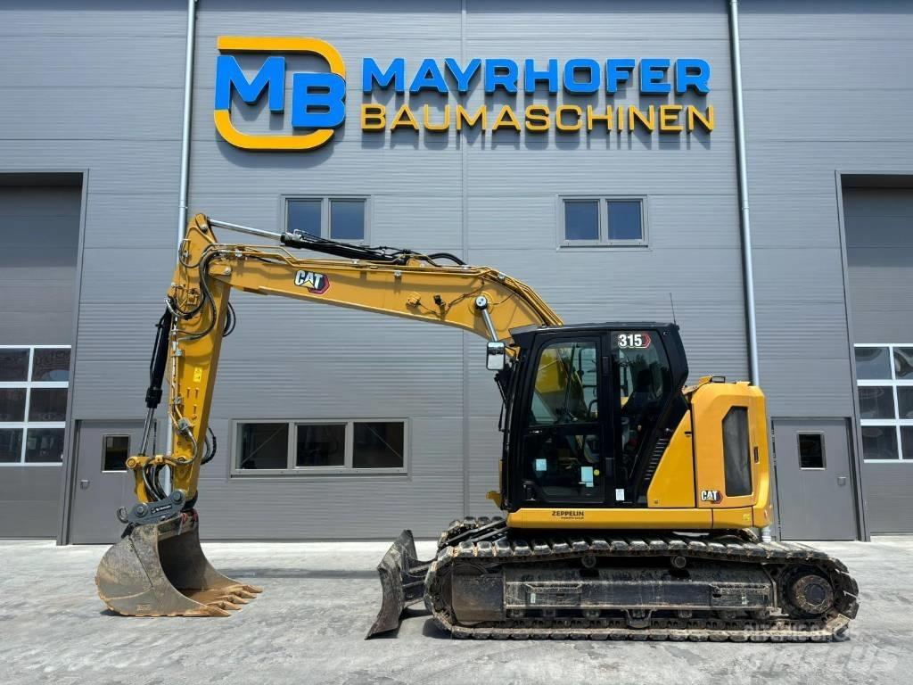 CAT 315 Vikšriniai ekskavatoriai