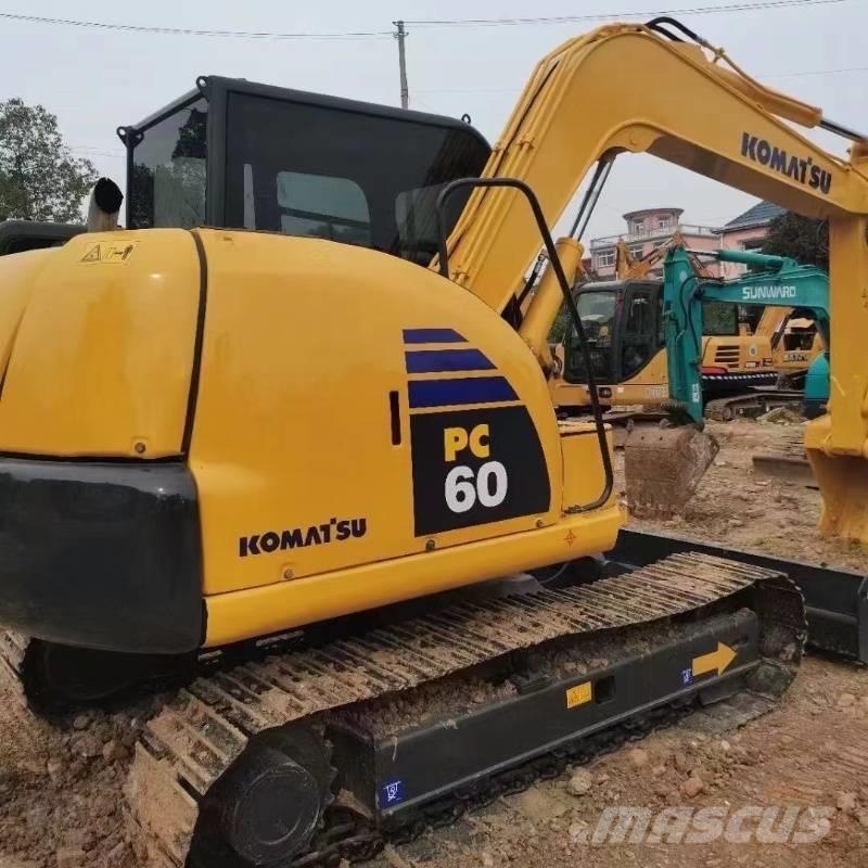 Komatsu PC 60 Vikšriniai ekskavatoriai