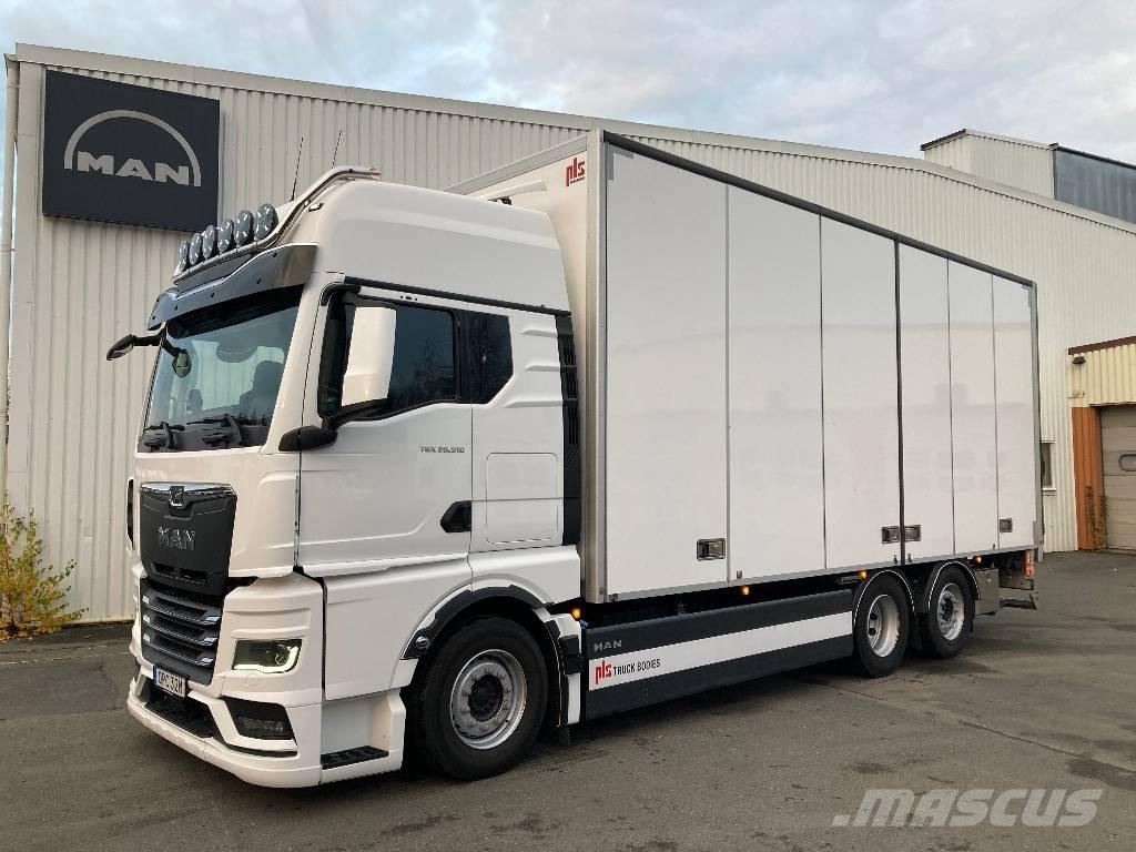 MAN TGX 26.510 Sunkvežimiai su dengtu kėbulu