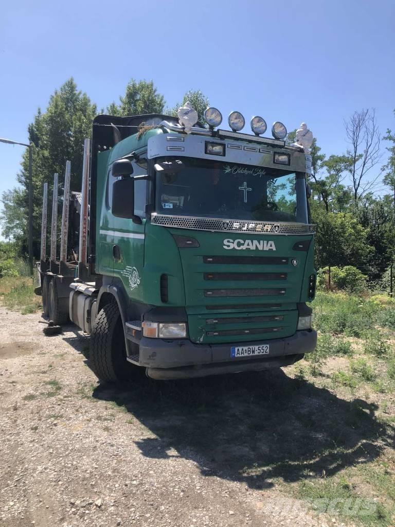 Scania R 480 Miškovežių vilkikai