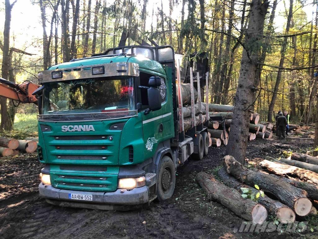 Scania R 480 Miškovežių vilkikai
