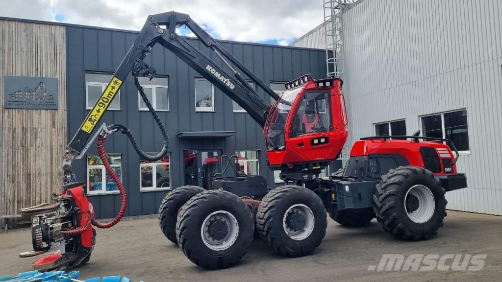 Komatsu 951 Miško technika (Harvesteriai)