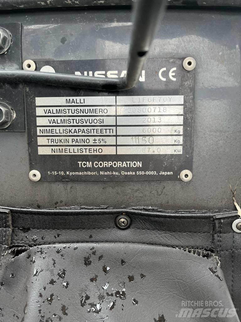 Nissan L1 F6 F70 Y Dyzeliniai krautuvai