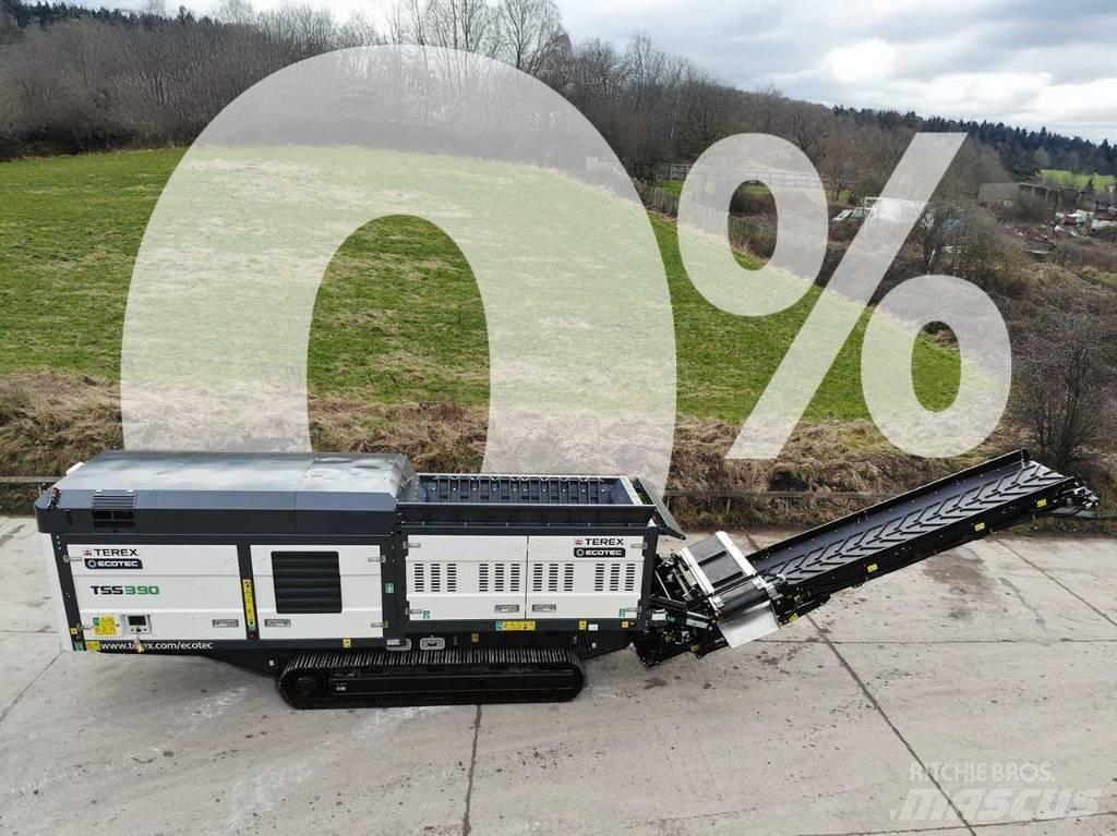 Terex Ecotec TSS390T Atliekų smulkintuvai