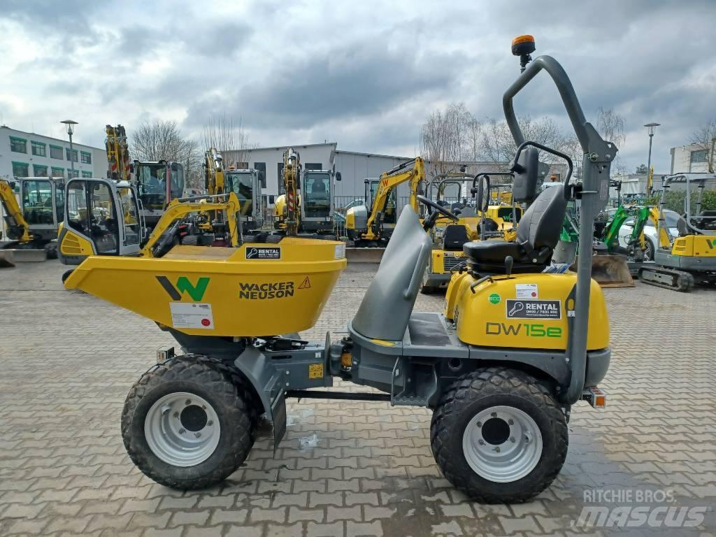 Wacker Neuson DW15e Statybiniai savivarčiai sunkvežimiai