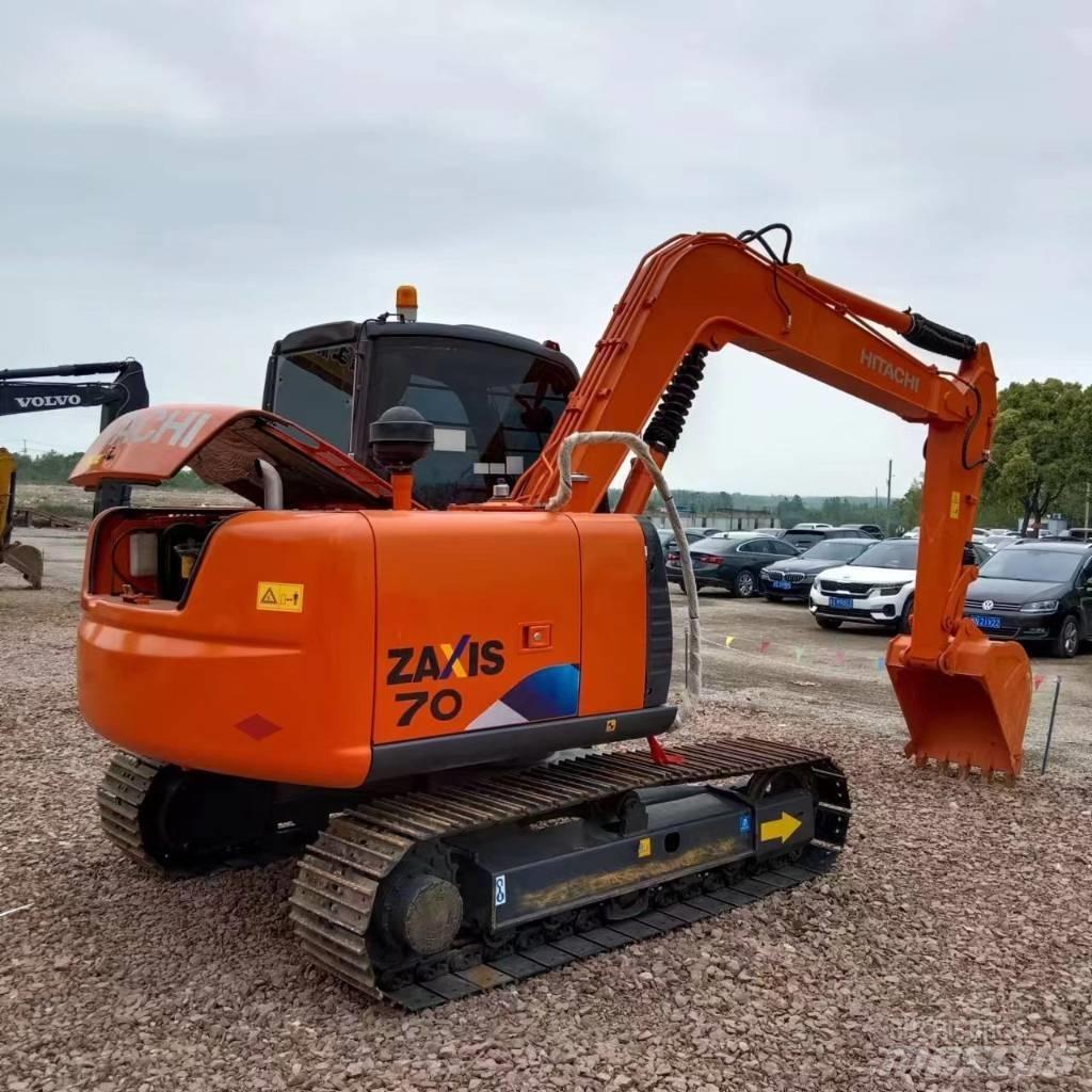 Hitachi ZX 70 Mini ekskavatoriai < 7 t