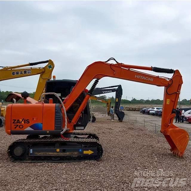 Hitachi ZX 70 Mini ekskavatoriai < 7 t
