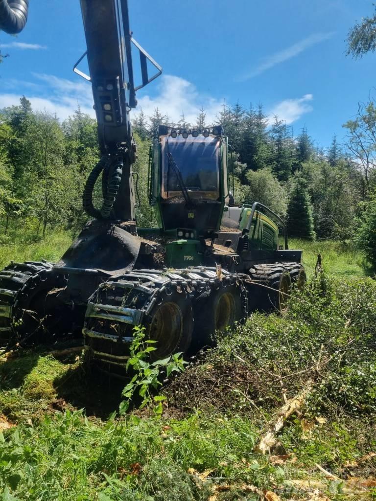 John Deere 1170 G Miško technika (Harvesteriai)