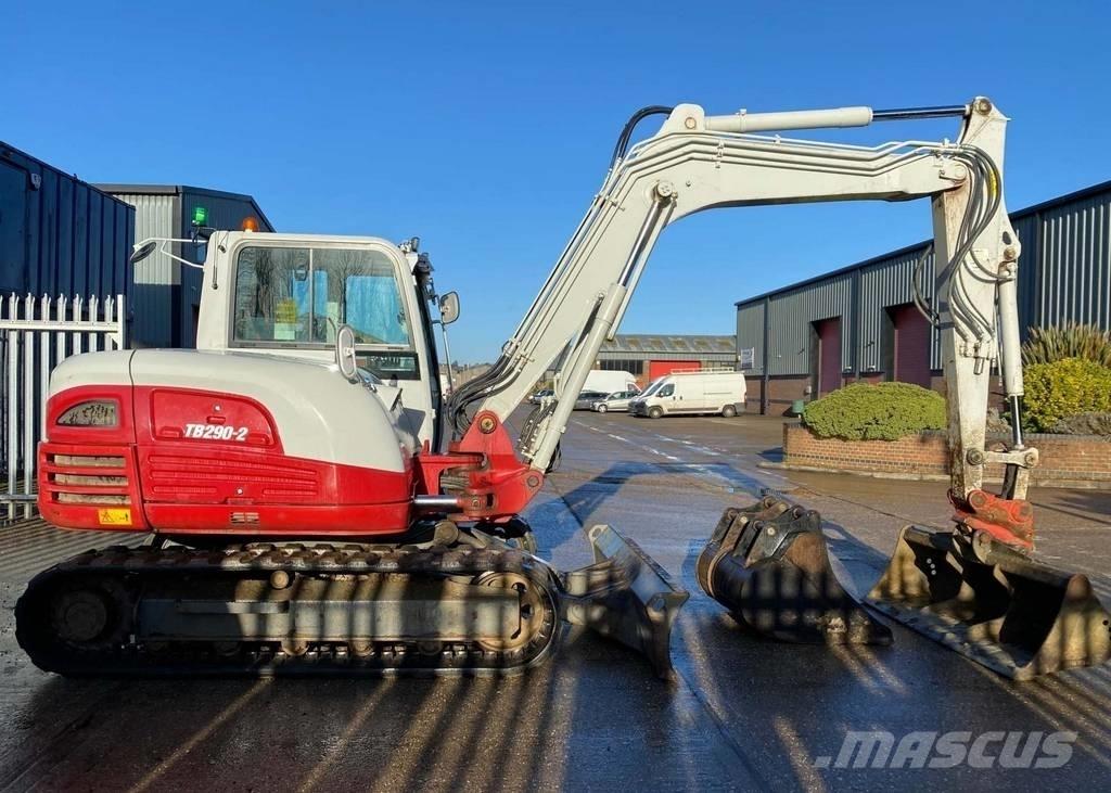 Takeuchi TB 290 Vidutinės galios ekskavatoriai 7-12 t
