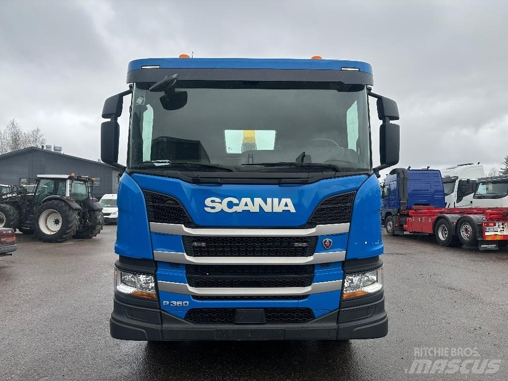 Scania P 360 Sunkvežimiai su keliamuoju kabliu