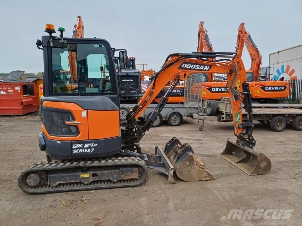 Doosan DX 27 Z - 7 Mini ekskavatoriai < 7 t