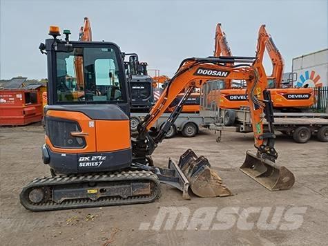 Doosan DX 27 Z - 7 Mini ekskavatoriai < 7 t