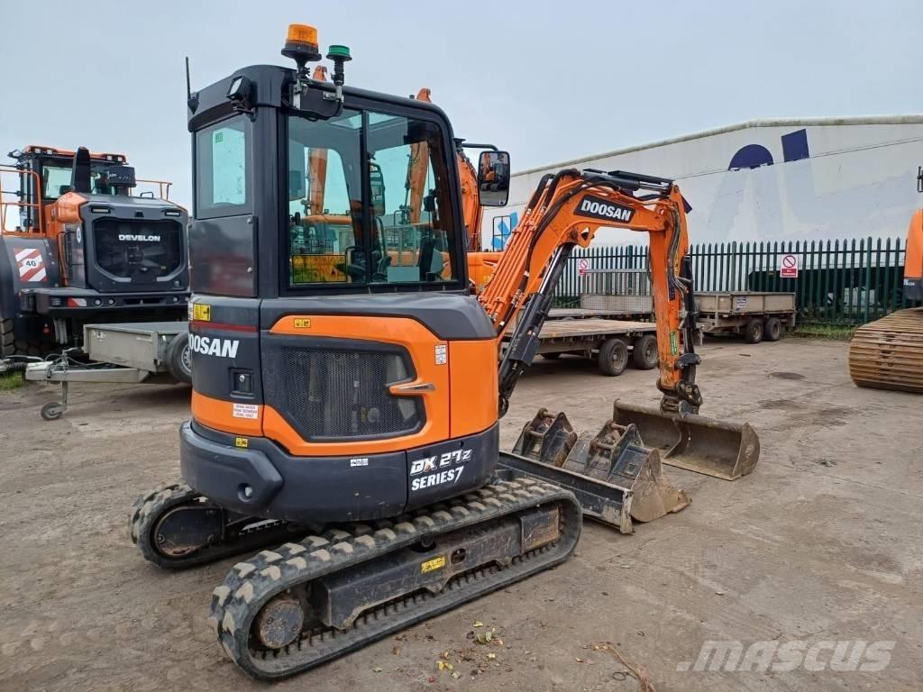 Doosan DX 27 Z - 7 Mini ekskavatoriai < 7 t