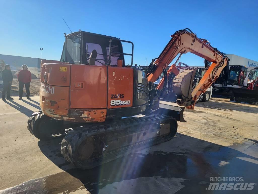Hitachi ZX 85 US B-6 Vidutinės galios ekskavatoriai 7-12 t