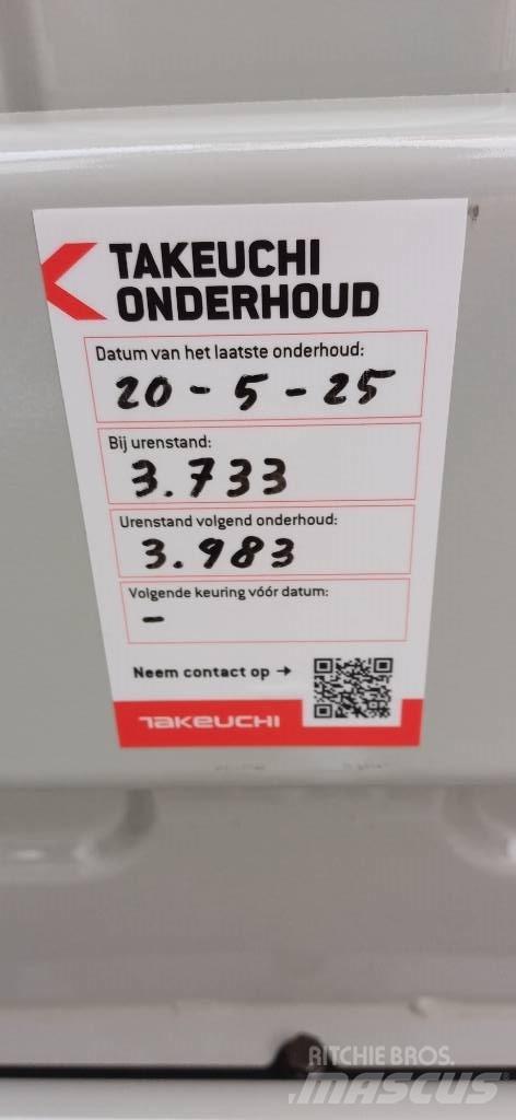 Takeuchi TB 215 R Mini ekskavatoriai < 7 t