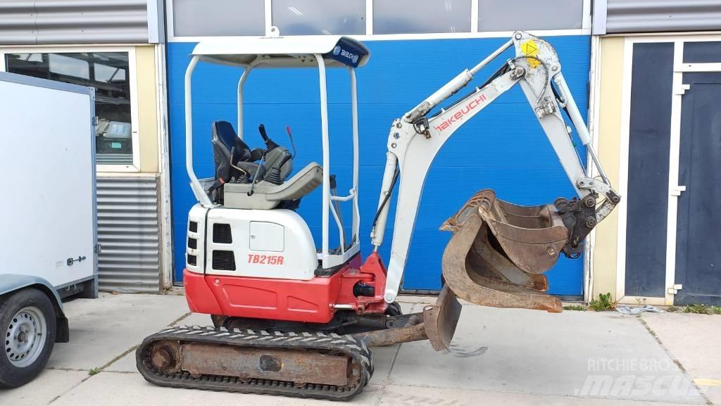 Takeuchi TB 215 R Mini ekskavatoriai < 7 t