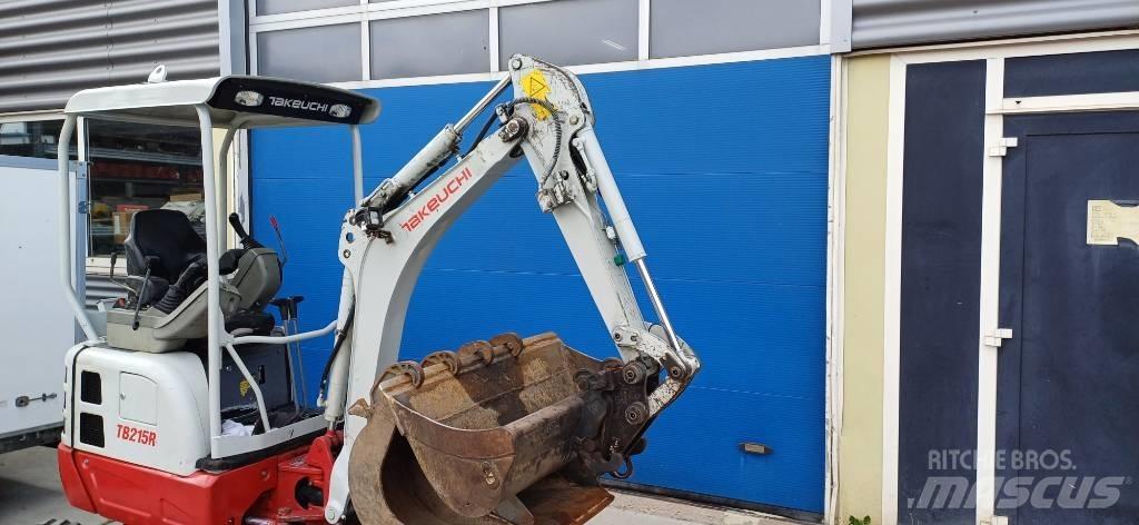 Takeuchi TB 215 R Mini ekskavatoriai < 7 t